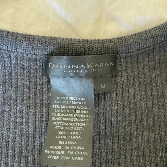 Donna Karan Collection black label wool midi dress - Picture 4 of 5